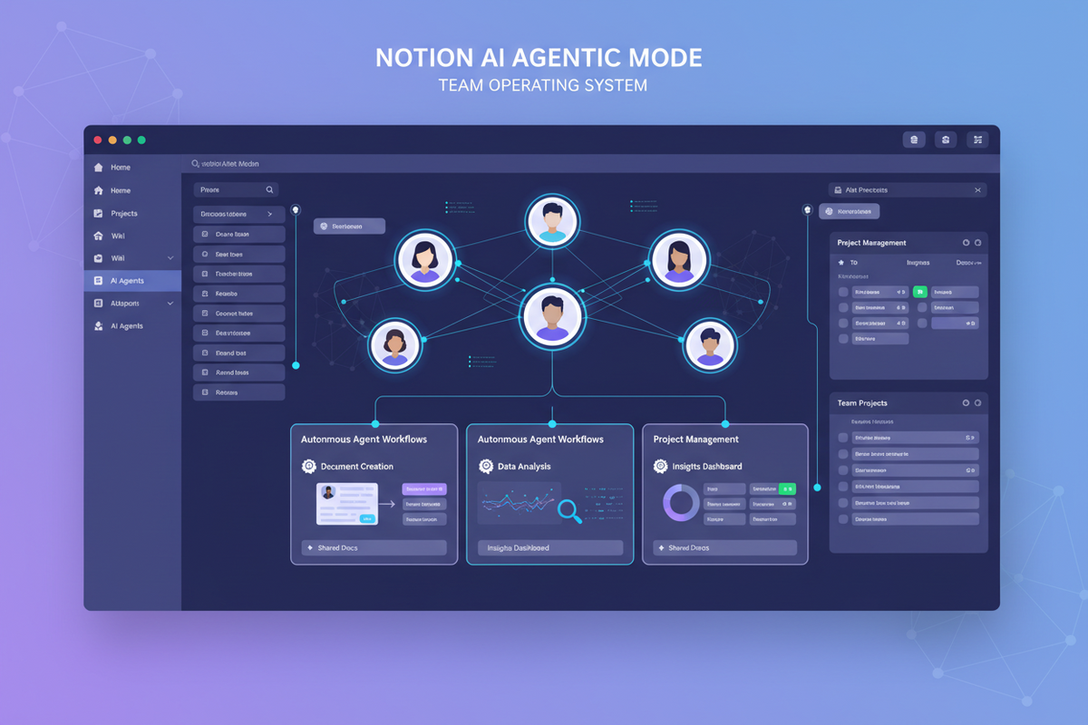 Notion AI Agentic Mode: How the New Team Operating System Works