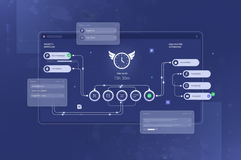 Personal Productivity OS: 10 Automations That Save Hours Every Week