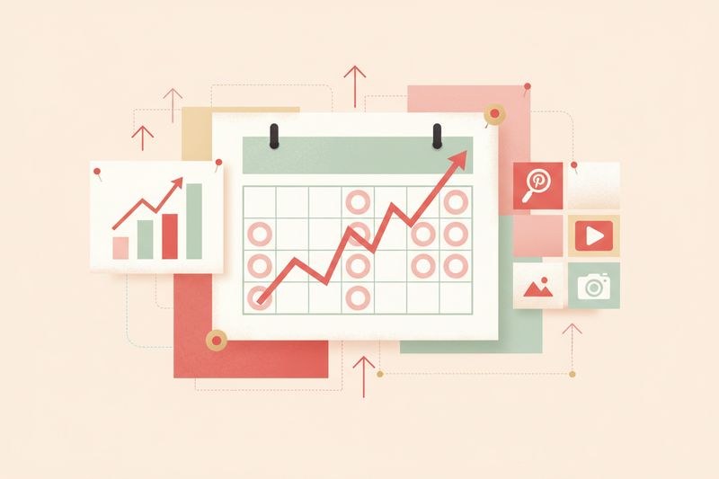 Pinterest Content Strategy: A Monthly Plan That Drives Compound Traffic