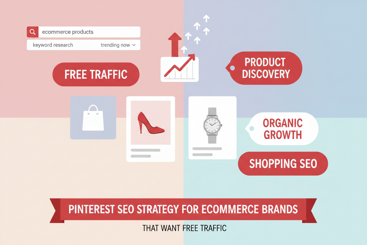 Pinterest SEO Strategy for Ecommerce Brands That Want Free Traffic