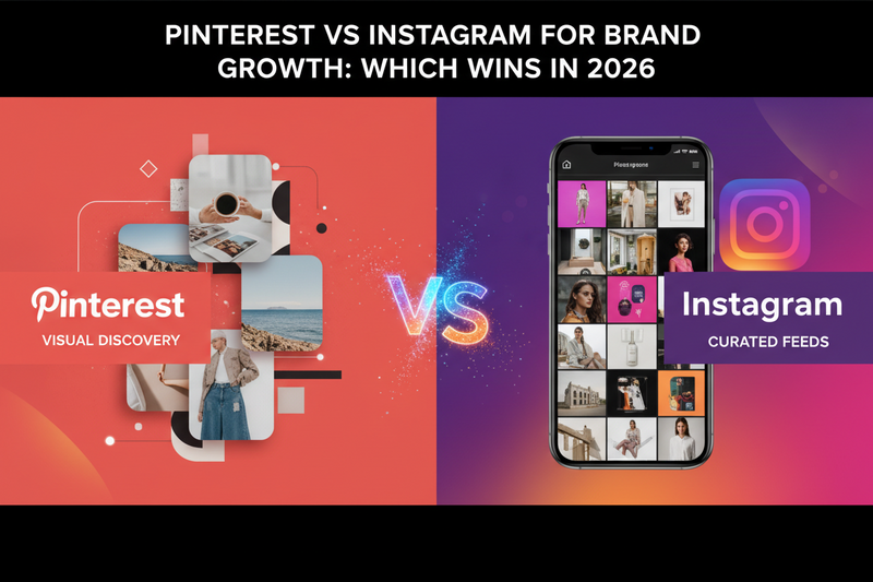 Pinterest vs Instagram for Brand Growth: Which Wins in 2026