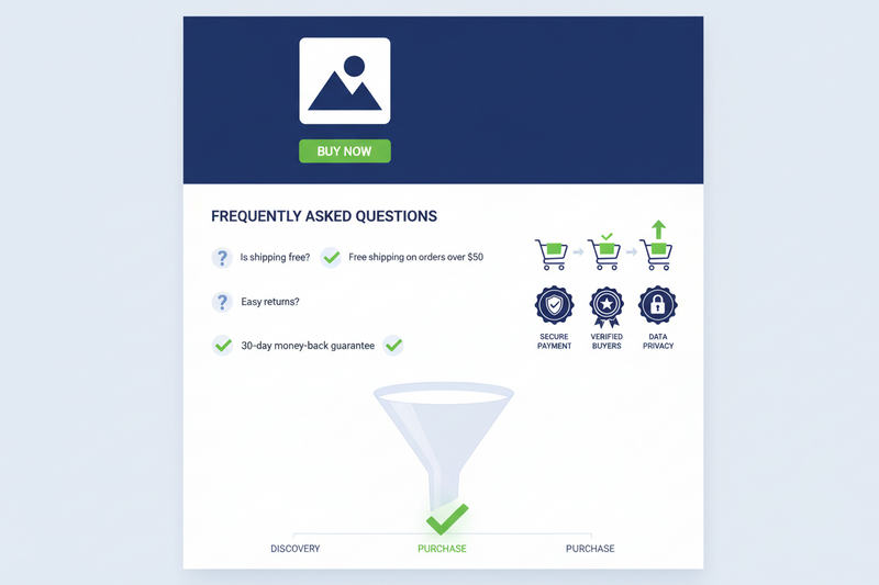 Product Page FAQ Strategy: How to Answer Objections That Block Ecommerce Conversion