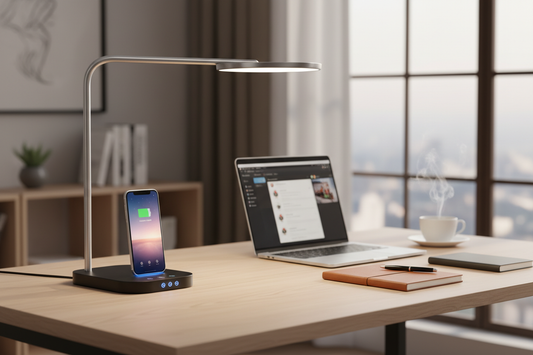 The 7 Smart Desk Lamps With Wireless Charging That Upgrade Any Workspace