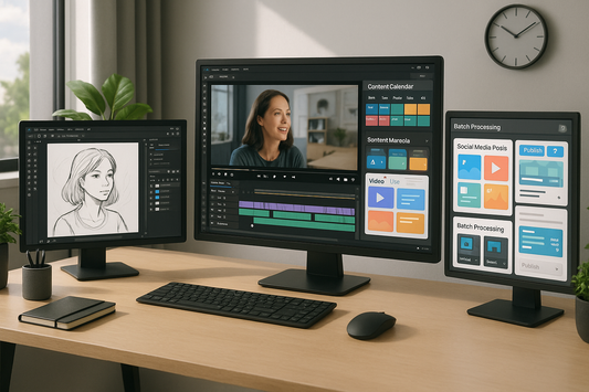 The New Visual Workflow: How Creators Are Producing Content Faster in 2025