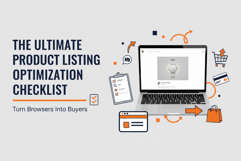 The Ultimate Product Listing Optimization Checklist: Turn Browsers into Buyers