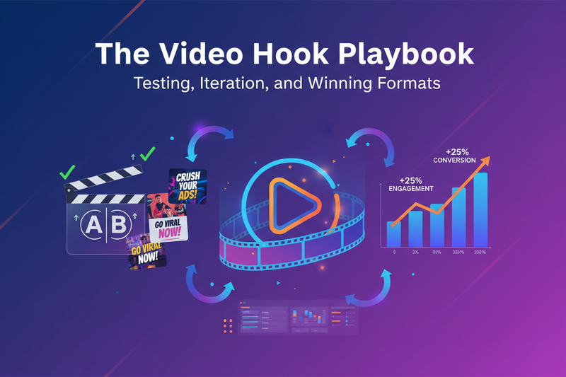 The Video Hook Playbook: Testing, Iteration, and Winning Formats