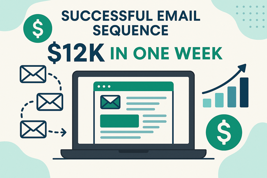 This One Email Sequence Generated $12K in a Week Here’s the Setup
