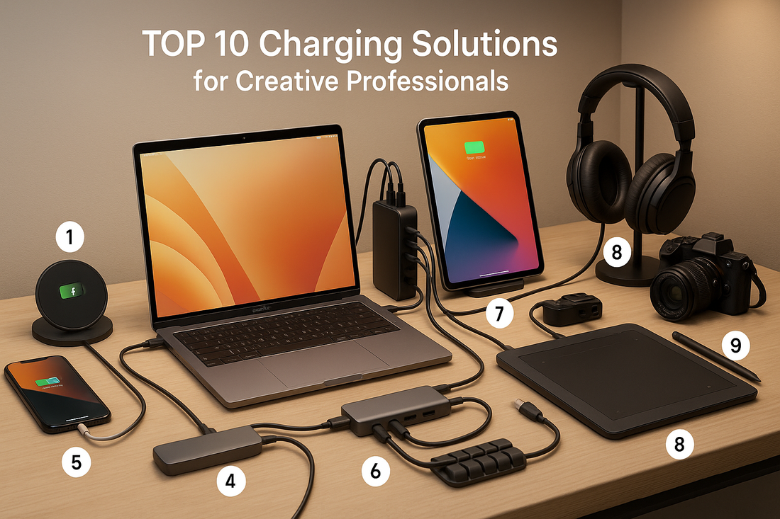 Top 10 Charging Solutions for Creatives With Too Many Devices