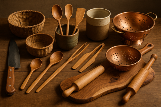 Top 10 Handcrafted Kitchen Tools That Look as Good as They Work