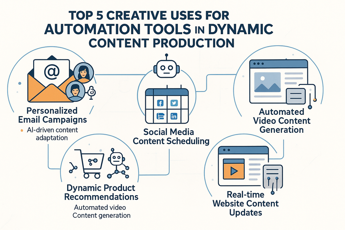Top 5 Creative Uses for Automation Tools in Dynamic Content Production