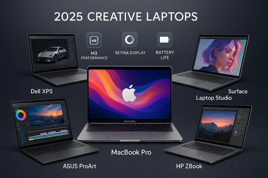 Top 5 Laptops for Creatives in 2025: What Makes MacBook Pro Excel Over Competitors?
