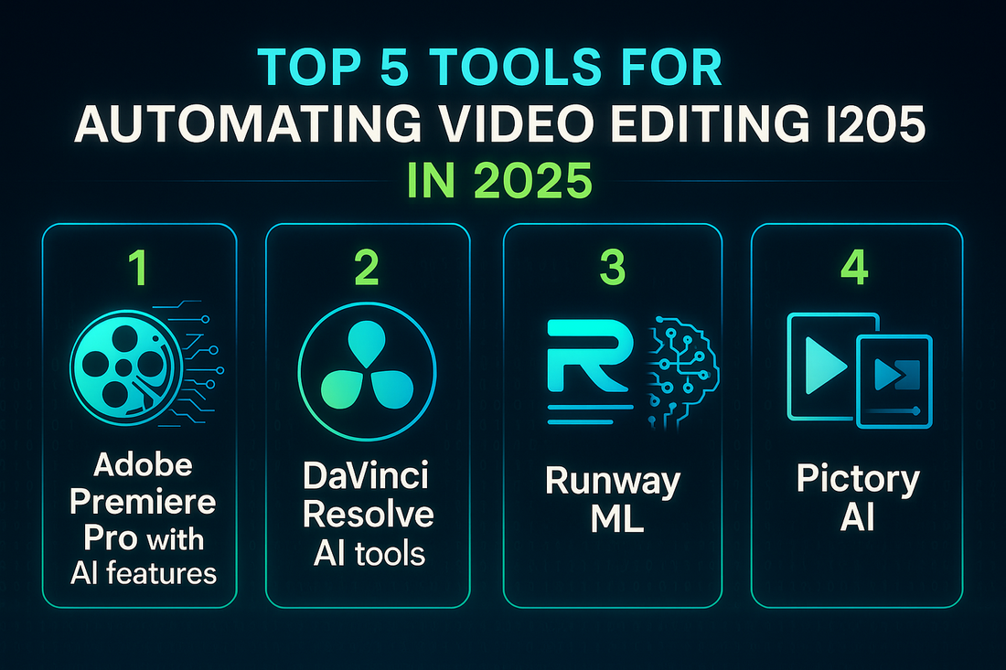 Top 5 Tools for Automating Video Editing in 2025