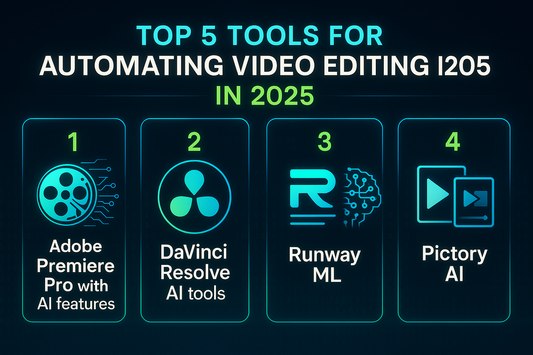 Top 5 Tools for Automating Video Editing in 2025