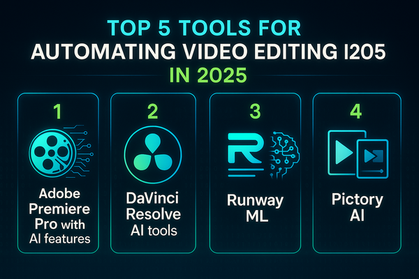 Top 5 Tools for Automating Video Editing in 2025