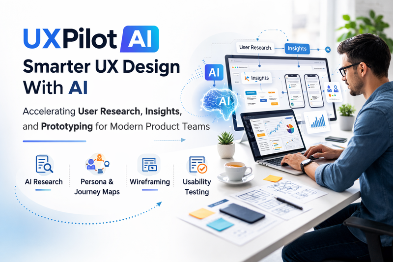 UXPilot AI Review: How UXPilot Is Transforming UX Design With AI-Driven Product Research and Prototyping