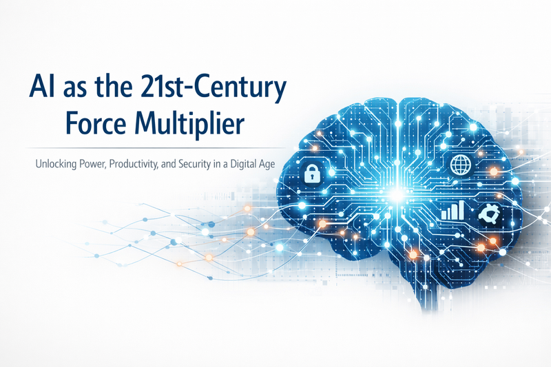 AI as the 21st-Century Force Multiplier: Redefining Power, Productivity, and Security