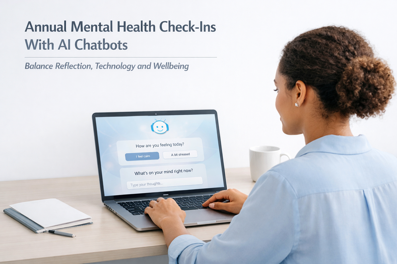 Annual Mental Health Check-Ins With AI Chatbots: Benefits, Risks and Best Practices