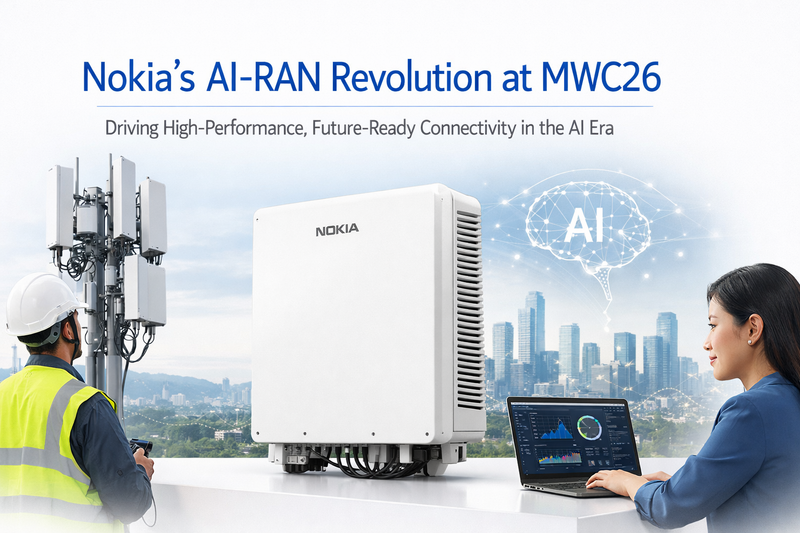 Nokia Expands Network Portfolio for Premium Performance in the AI-RAN Era at MWC26