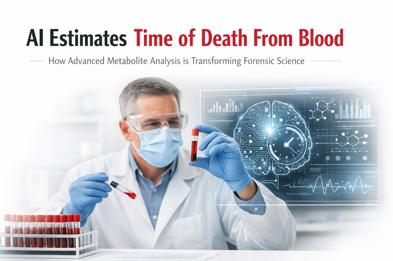 How AI Now Estimates Time of Death From a Single Blood Sample With High Precision