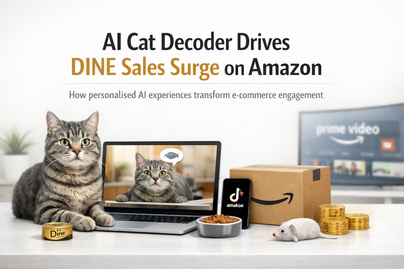 How AI’s “Cat Decoder” Drove a 73% Surge in DINE Cat Food Sales on Amazon