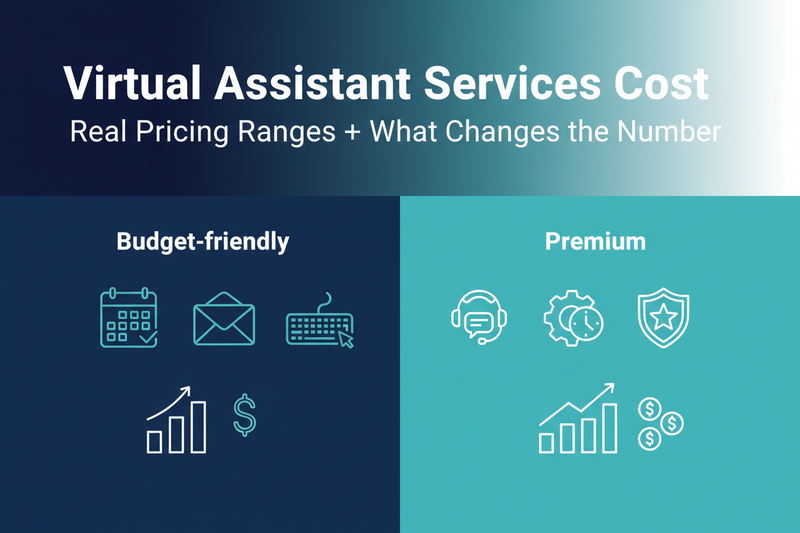 Virtual Assistant Services Cost: Real Pricing Ranges + What Changes the Number