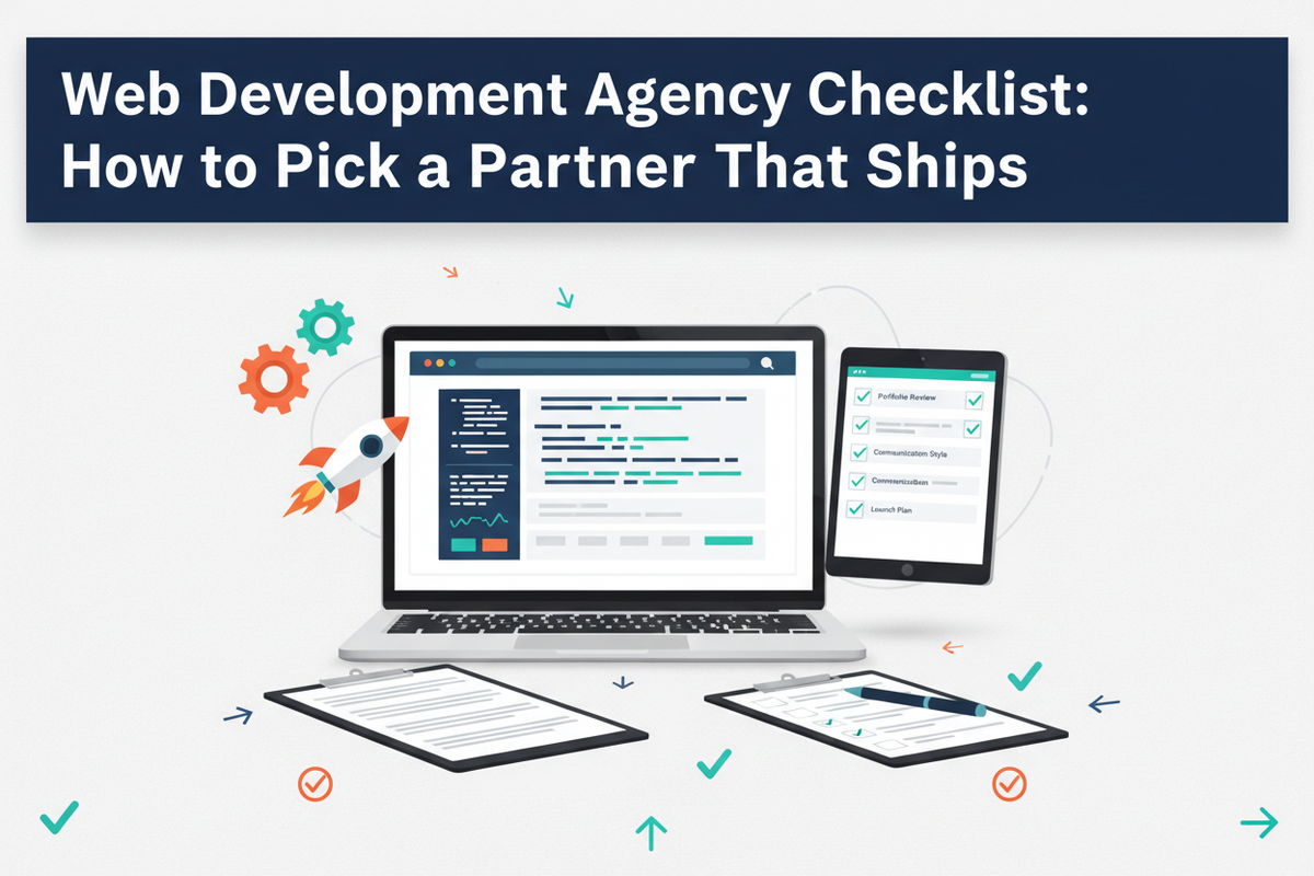 Web Development Agency Checklist: How to Pick a Partner That Ships