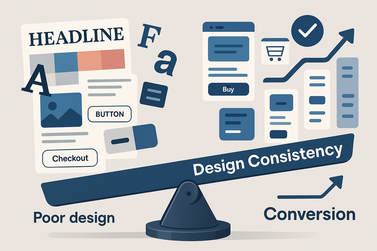 Consistency Design Example Why Design Consistency is the Hidden Lever Behind Conversions