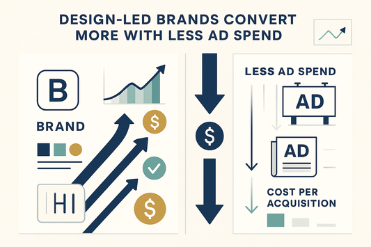 Why Design-Led Brands Convert More (With Less Ad Spend)