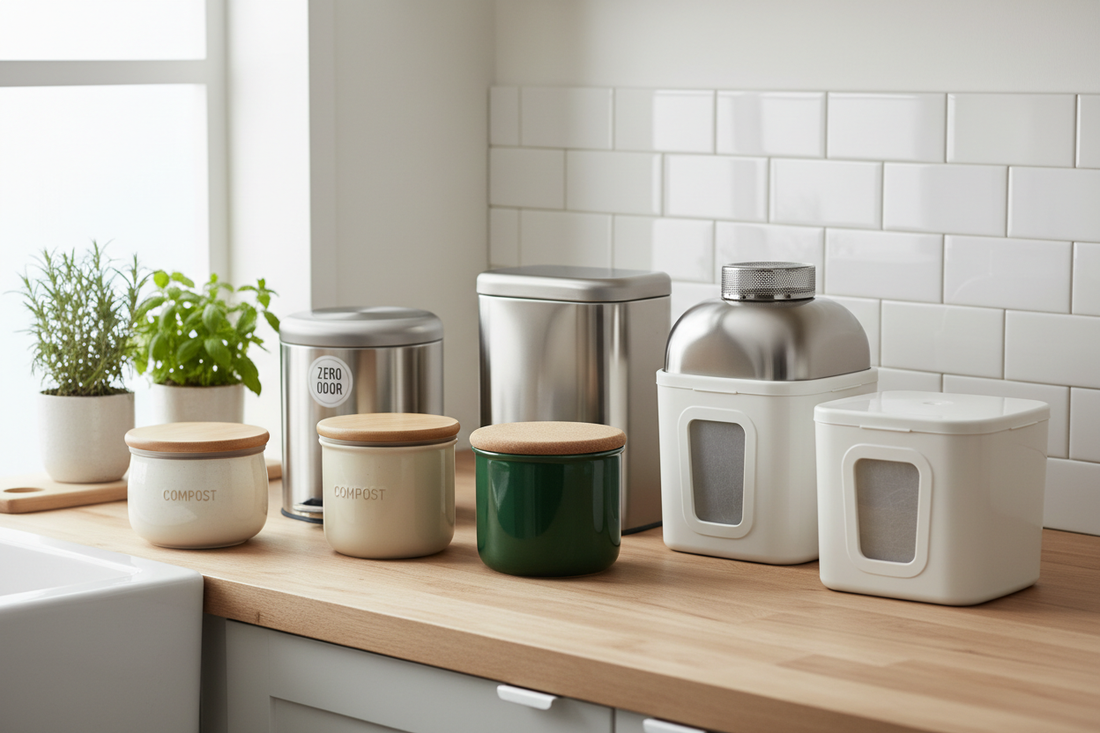 Zero-Smell Kitchen: 7 Compact Compost Bins That Finally Control Odor