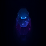 Abstract dark navy geometric cover art representing tiered AI agent memory architecture