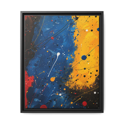 Jackson Pollock-Inspired Abstract Splatter Art Print