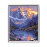 Twilight Majesty: Alpine Splendor Landscape Fine Art Print