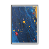 Abstract Energy: Pollock-Inspired Splatter Art Print