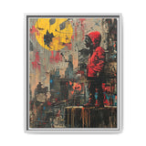 Banksy-Inspired Urban Rebellion Art Print - Museum Grade Paper