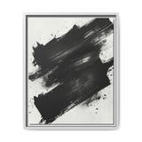 Abstract Monochrome Dynamics - Fine Art Canvas Print
