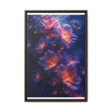 Galactic Nature Fusion - Trippy Neon 4K Cosmic Art Print