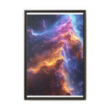 Galactic Eden - Neon Space Nature Fine Art Print, 4K