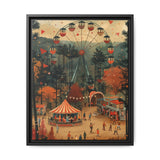 Enchanted Carnival Glow - Vintage Fairground Art Print