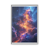 Neon Nebula: Psychedelic Space Nature Art Print - 4K Detail