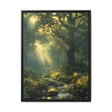 Enchanted Forest Sunbeam Serenity - Fine Art Print