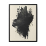 Abstract Dynamic Brush Strokes Fine Art Print on Museum-Grade Paper