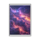 Spectral Odyssey: Neon Space Nature - Ultra HD Museum Grade Print