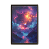 Surreal Neon Cosmos: Ethereal Space Vistas - Premium 4K Wall Art