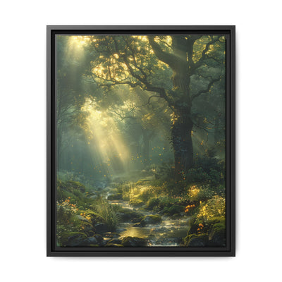 Enchanted Forest Sunbeam Serenity - Fine Art Print