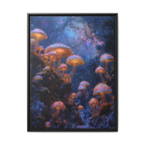 Galactic Dreams - Neon Cosmos Art Print on Museum Grade Paper