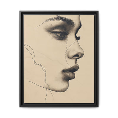 Japandi-Inspired Minimal One-Line Art Print on Museum-Grade Paper