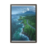Coastal Highway Embrace - British Columbia Aerial Art Print