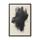 Abstract Dynamic Brush Strokes Fine Art Print on Museum-Grade Paper