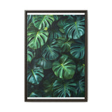 Serene Monstera Dreams - Overhead Leaf Art Print