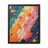 Jackson Pollock Style Dynamic Abstract Splatter Art Print